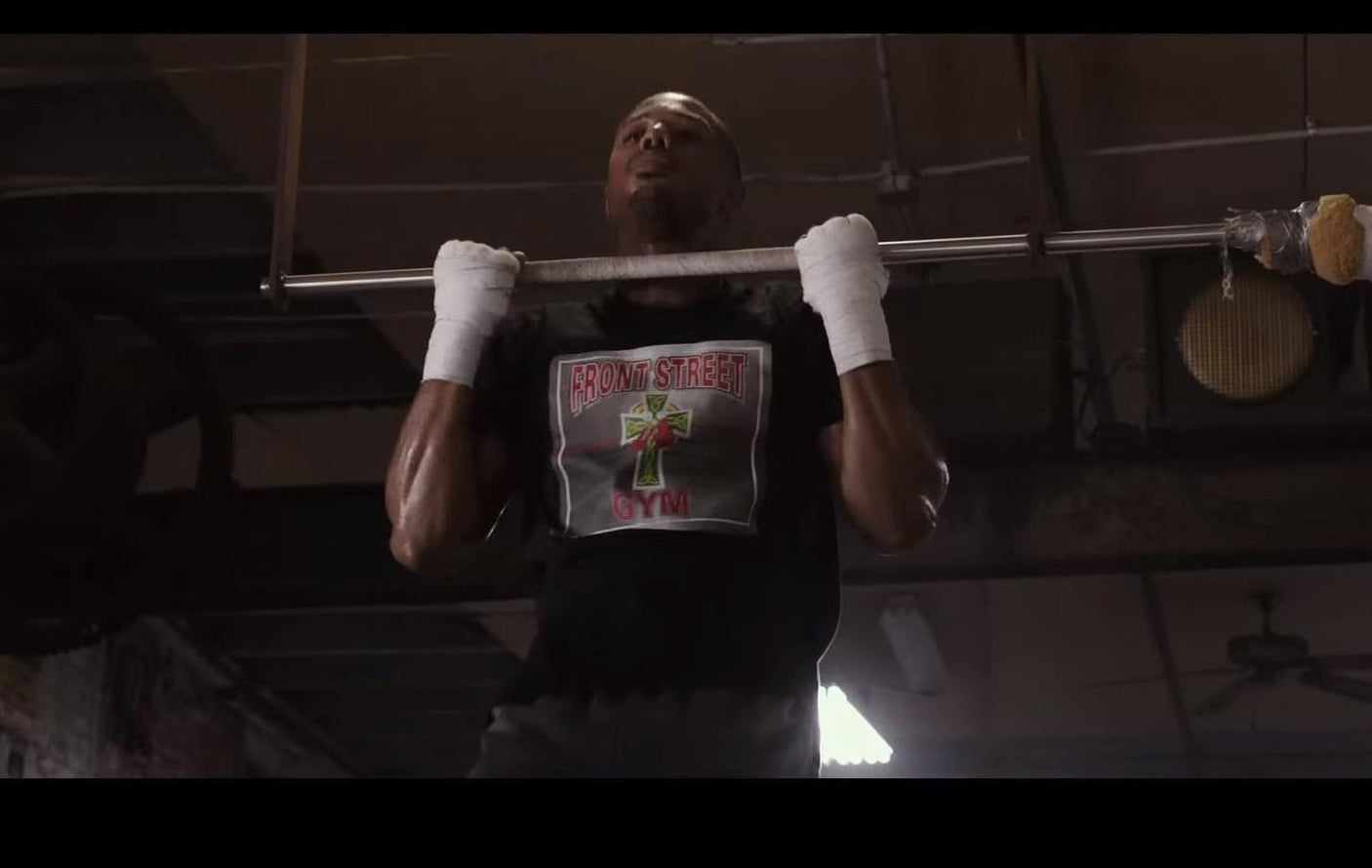 Michael B. Jordan Screen Worn Creed Adonis Johnson Shorts Change 36 Scene 97&98