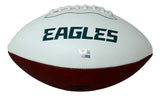 Cooper Dejean Signed Philadelphia Eagles Logo Football Fanatics w/ Case
