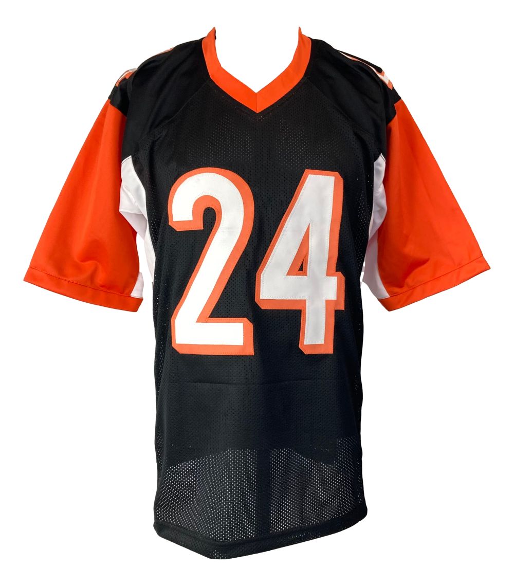 Deltha O'Neal Cincinnati Signed Black Football Jersey Sports Integrity