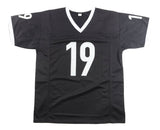Dennis Quaid Any Given Sunday Signed Black Rooney Football Jersey JSA QR