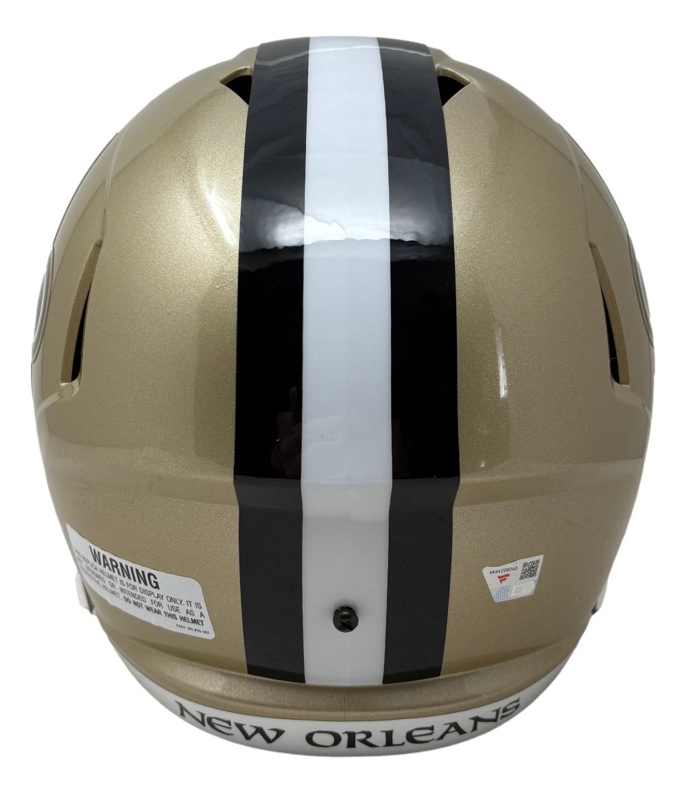 Derek Carr Signed New Orleans Saints Full Size Replica Speed Helmet Fanatics