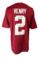 Derrick Henry Signed Alabama Nike Replica Jersey 15 Heisman Fanatics