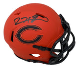 Devin Hester Signed Chicago Bears Rave Mini Speed Helmet JSA