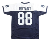 Dez Bryant Dallas Signed Alternate Navy Blue Football Jersey BAS ITP
