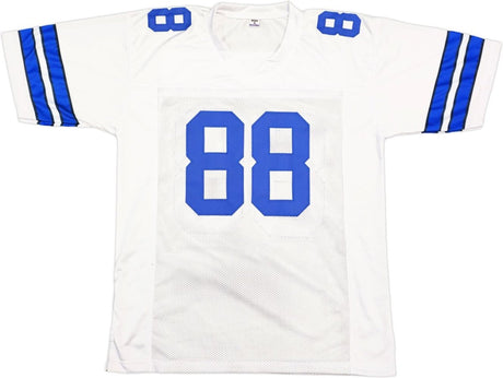 Dez Bryant Dallas Signed White Football Jersey BAS ITP - Sports Integrity