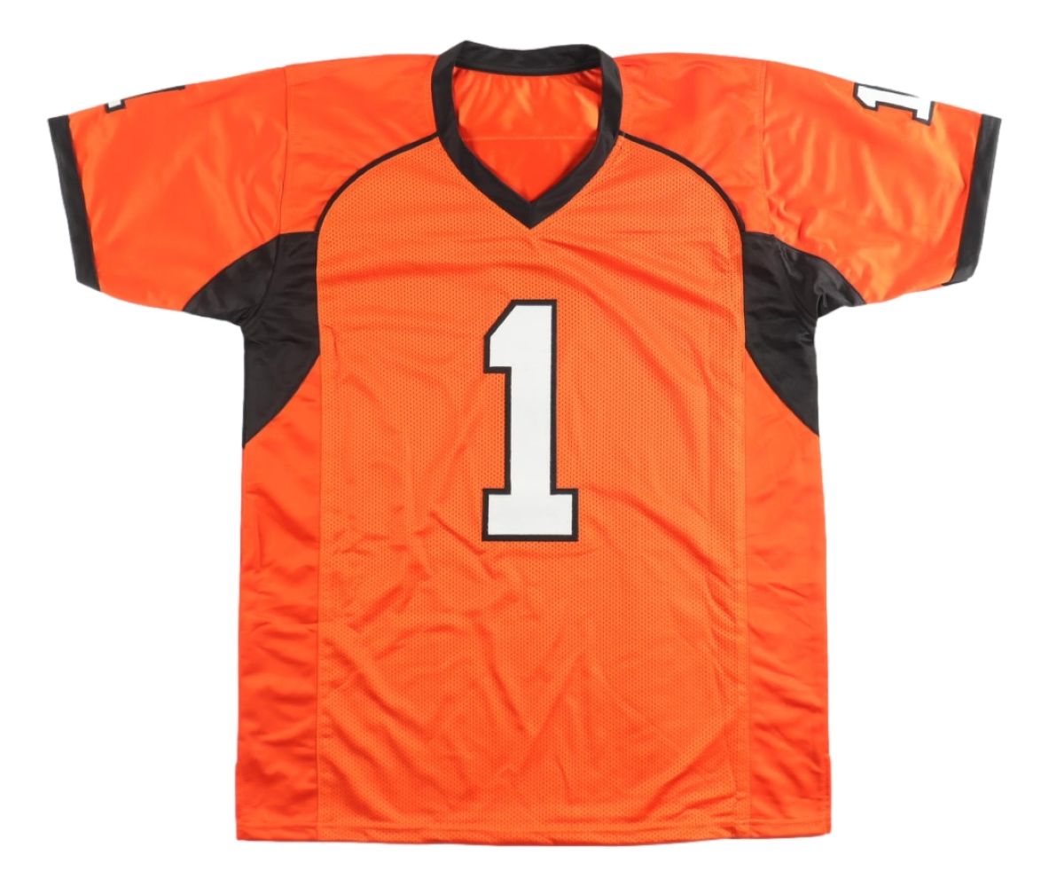 Dez Bryant Oklahoma State Signed Orange Football Jersey BAS