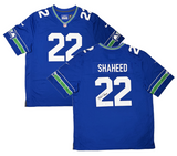 Rashid Shaheed Autographed Seattle Seahawks Royal Blue Alternate Nike Game Jersey Beckett Witnessed