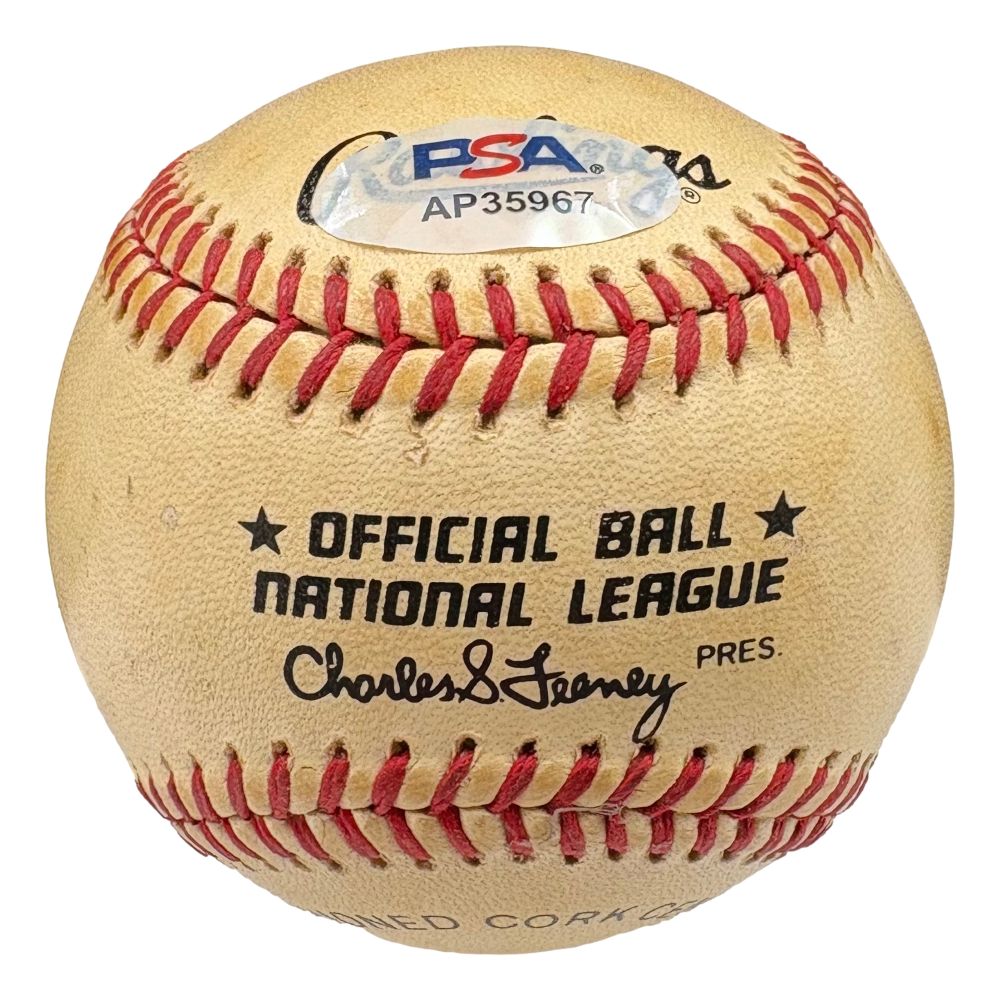 Richie Dick Allen Philadelphia Phillies Signed National League Baseball PSA/DNA