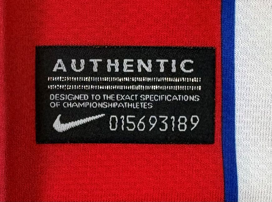 Diego Forlan Signed Atletico Madrid Nike Soccer Jersey BAS