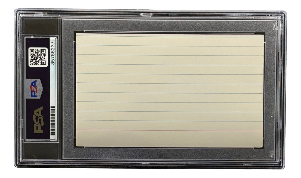 Dizzy Dean St. Louis Cardinals Signed Index Card PSA/DNA