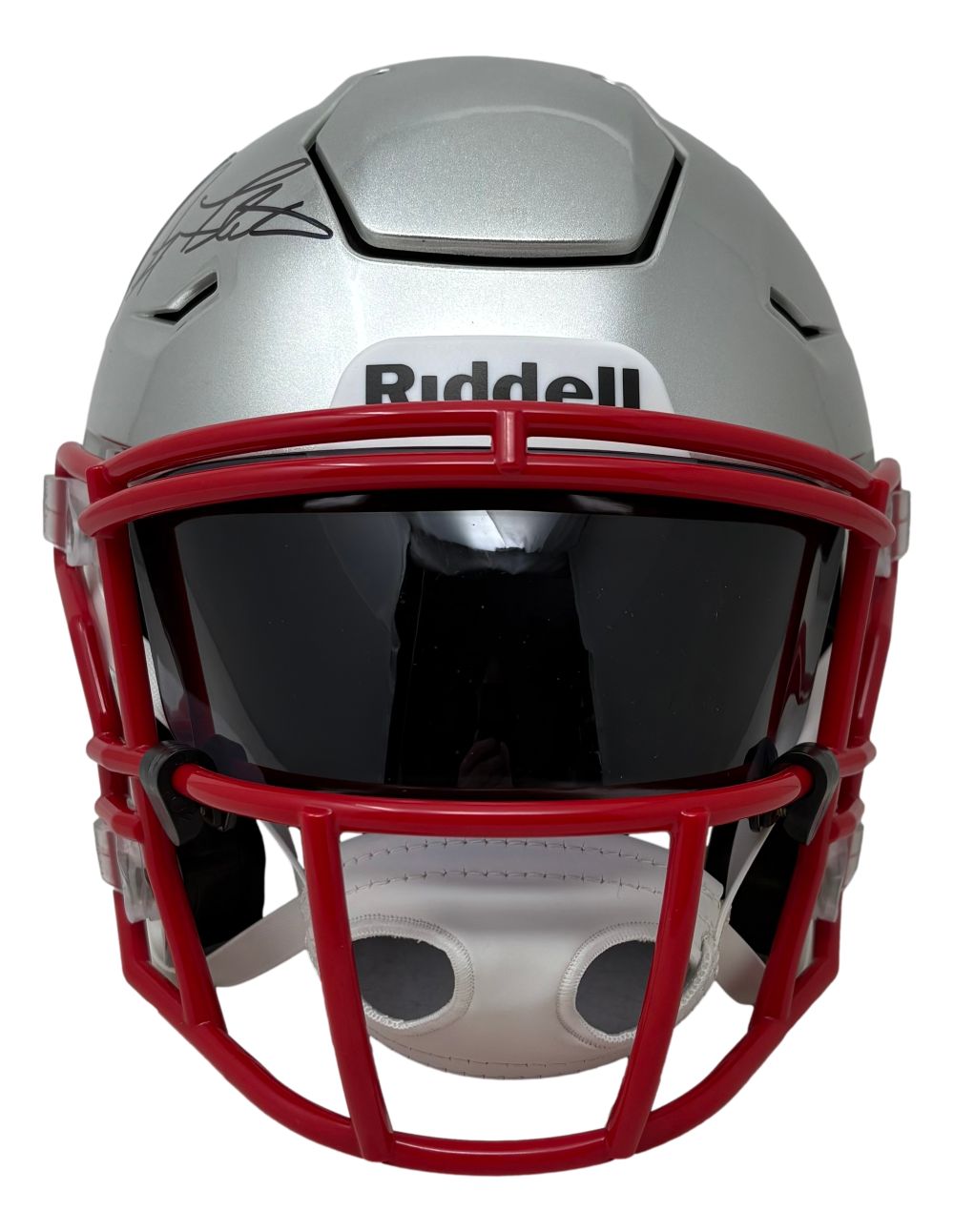 Doug Flutie Signed New England Patriots MIDI SpeedFlex Helmet BAS