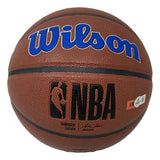 Julius Dr. J Erving Signed Wilson Philadelphia 76ers Logo Basketball BAS