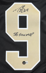 Drew Brees New Orleans Signed Black Football Jersey SB XLIV MVP BAS