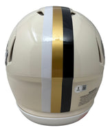 Drew Brees Signed New Orleans Saints FS Retro Authentic Speed Helmet HOF 26 BAS