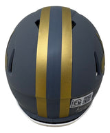 Drew Brees Signed New Orleans Saints Slate Mini Speed Helmet GTSM