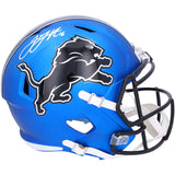 Jared Goff Signed Detroit Lions Full Size Replica Speed Helmet