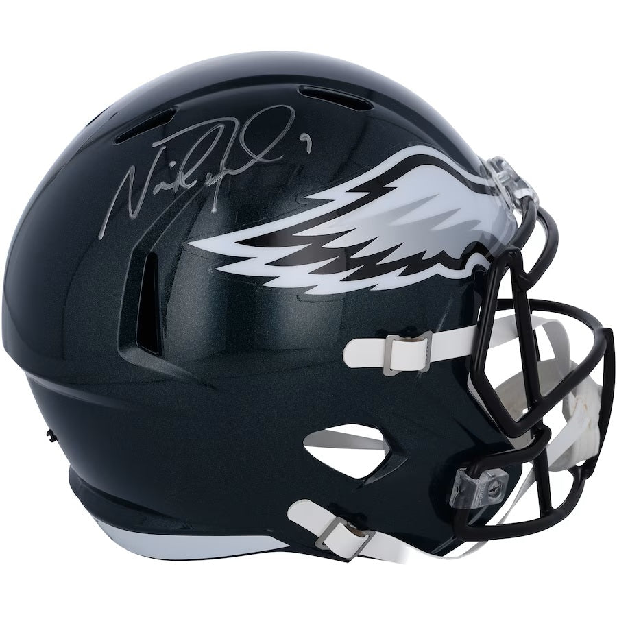 Nick Foles Signed Philadelphia Eagles Full Size Replica Speed Helmet