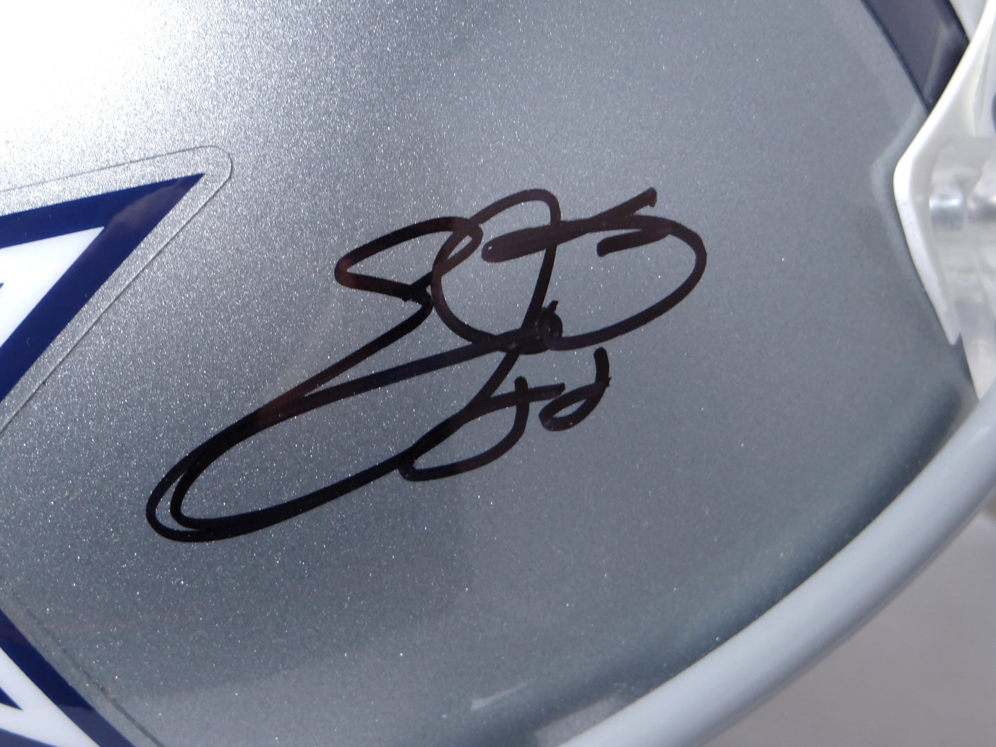 Aikman, E. Smith, Irvin Signed Cowboys F/S Helmet - JSA-W/Beckett/Prova Auth