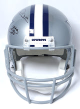 Aikman, E. Smith, Irvin Signed Cowboys F/S Helmet - JSA-W/Beckett/Prova Auth