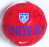 US Women's Autographed F/S Team USA Nike Soccer Ball w/ 9 Signatures- JSA W Auth