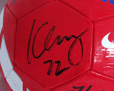 US Women's Autographed F/S Team USA Nike Soccer Ball w/ 9 Signatures- JSA W Auth