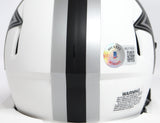 Troy Aikman Autographed Cowboys Lunar Mini Helmet - Beckett W Hologram *Blue