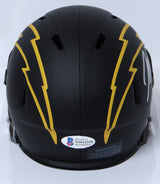 Joey Bosa Autographed Chargers Eclipse Speed Mini Helmet- Beckett W *Silver