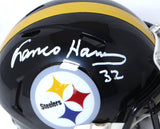 Franco Harris Autographed Steelers Speed Mini Helmet - Beckett W Hologram