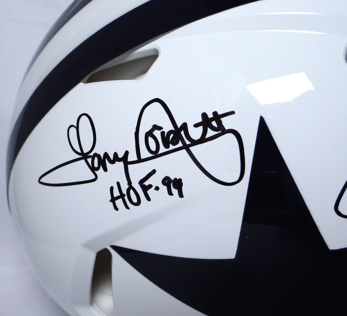 Pearson, Staubach, Dorsett Signed Cowboys F/S 60-63 Speed Auth Helmet w/ 2 Insc.-BAW
