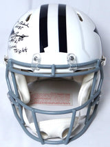 Pearson, Staubach, Dorsett Signed Cowboys F/S 60-63 Speed Auth Helmet w/ 2 Insc.-BAW