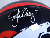 John Elway Autographed Broncos F/S Proline Helmet- Beckett W Holo *White