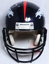 John Elway Autographed Broncos F/S Proline Helmet- Beckett W Holo *White