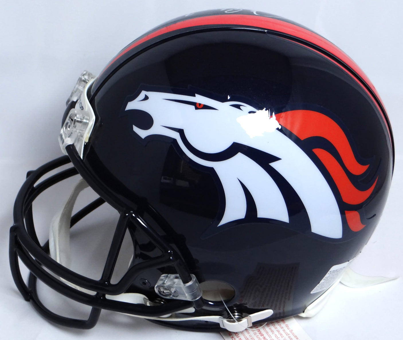 John Elway Autographed Broncos F/S Proline Helmet- Beckett W Holo *White