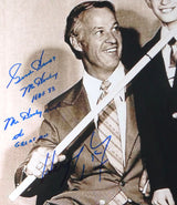 Wayne Gretzky & Gordie Howie Autographed 11x14 Photo w/ INSC - PSA/DNA