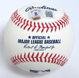 Ron Guidry Autographed Rawlings OML Baseball w/77.78 WS Champs - Beckett W Holo