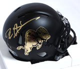 Deion Sanders Autographed Colorado Black Chrome Speed Mini Helmet-Beckett W Holo