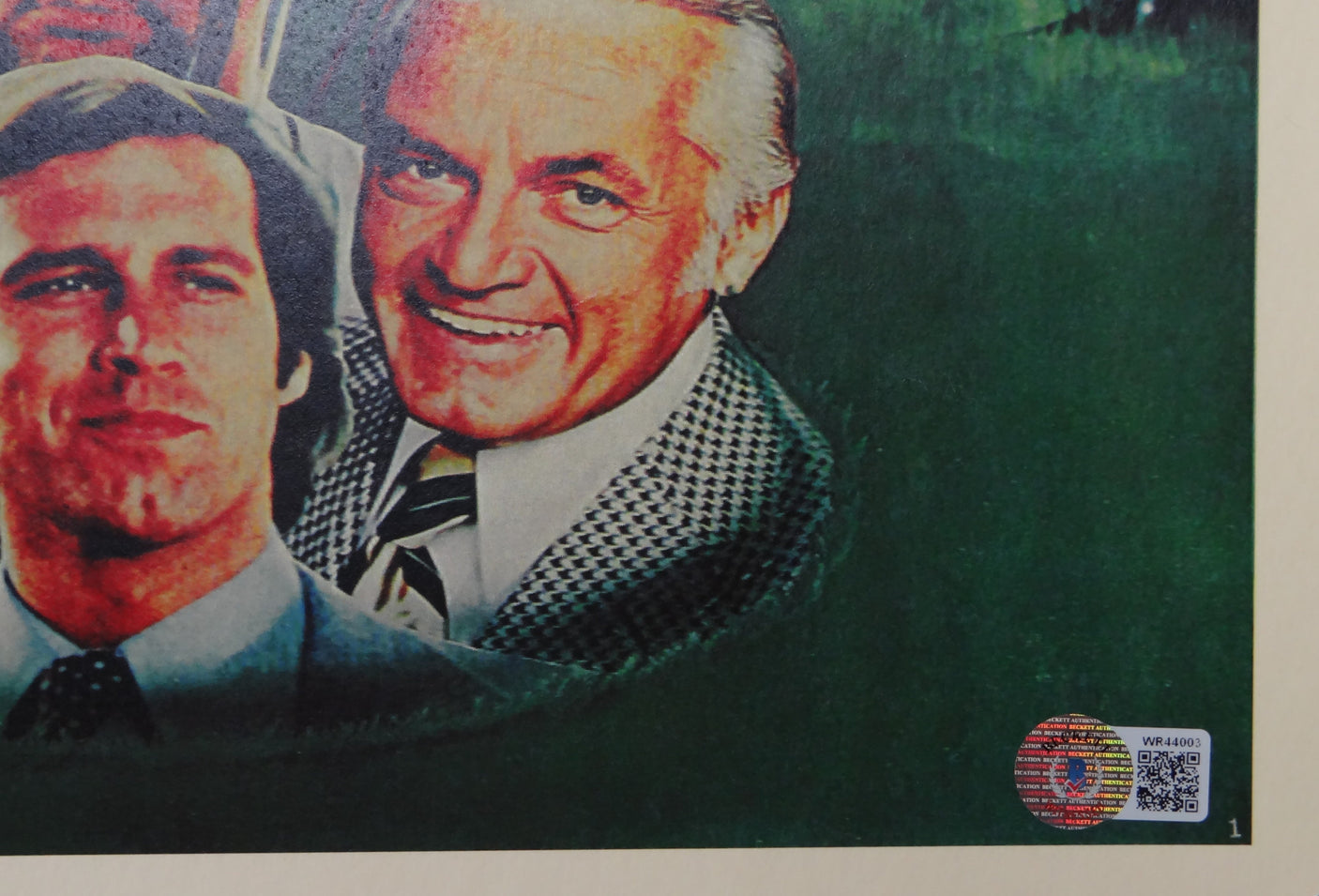 Chevy Chase Autographed 11x17 Caddyshack Movie Poster - Beckett Holo