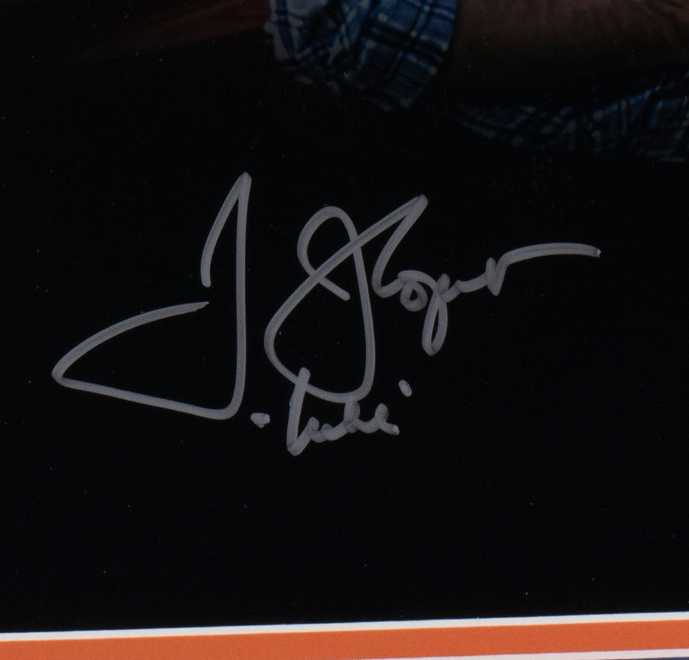 Schneider Wopat Bach Signed Framed 16x20 Dukes of Hazzard General Lee Photo JSA