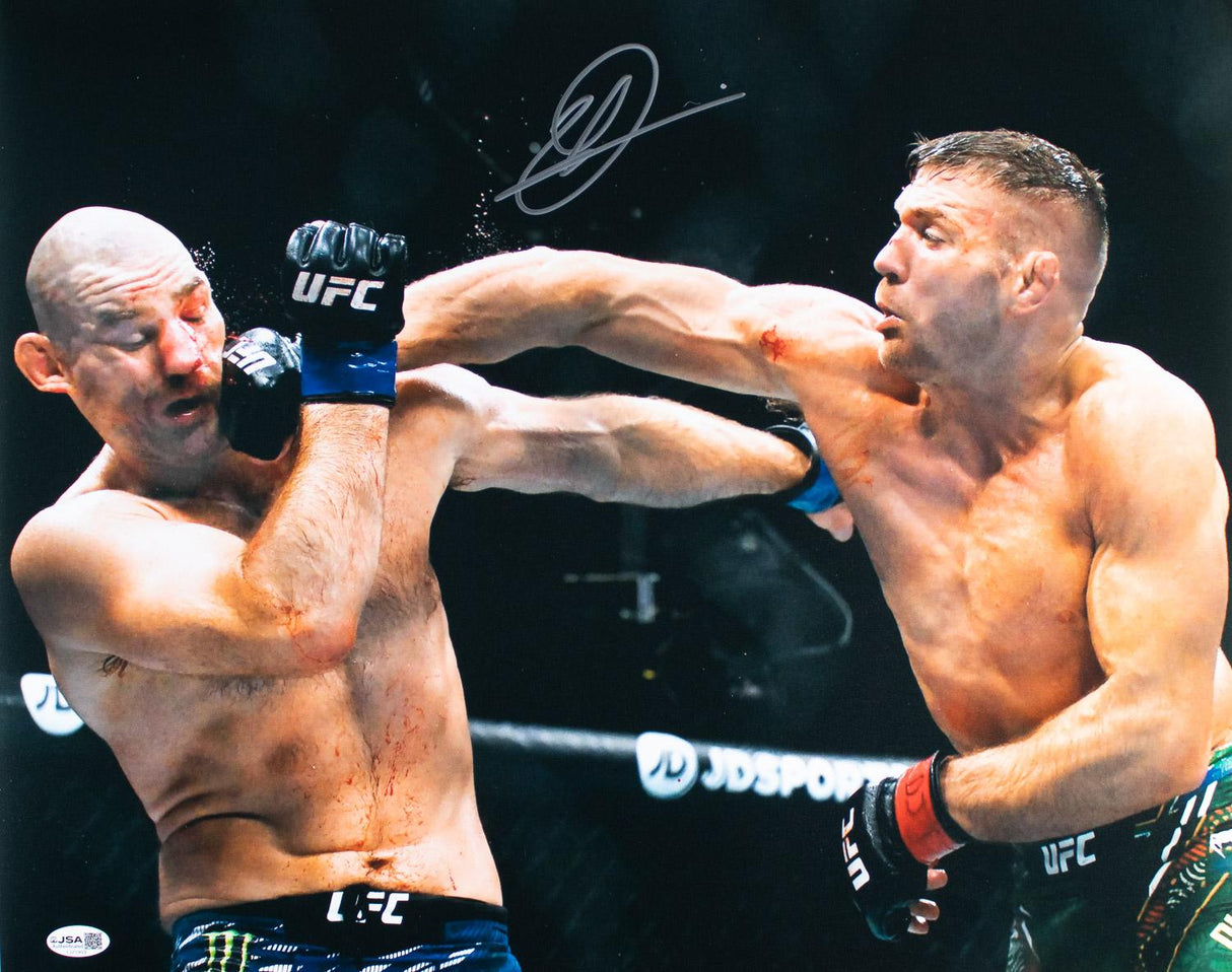 Dricus Du Plessis Signed 16x20 MMA Photo JSA