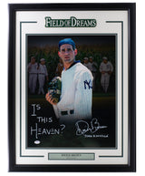 Dwier Brown Signed Framed 16x20 Field Of Dreams Photo Is This Heaven PSA