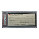 Maurice Richard Signed Montreal Canadiens Bank Check #31 PSA/DNA