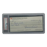 Maurice Richard Signed Montreal Canadiens Bank Check #97 PSA/DNA