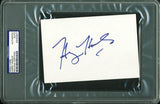 Harry Hamlin Authentic Signed 4X6 Index Card Autographed PSA/DNA Slabbed