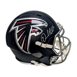 Desmond Ridder Autographed Falcons Speed Replica Full Size Helmet - BAS