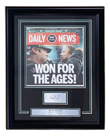 Nick Foles Framed Super Bowl LII (52) Eagles Full Daily News Paper w/ Laser Auto