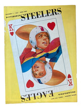 Philadelphia Eagles vs Pittsburgh Steelers November 5 1950 Game Program - Sports Integrity