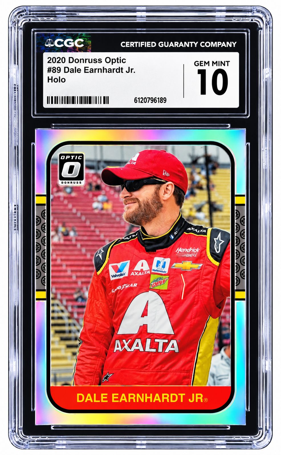 2020 Donruss Optic #89 Dale Earnhardt Jr Trading Card CGC Gem Mint 10