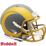 Los Angeles Rams Slate Speed Mini Football Helmet