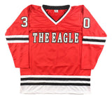 Ed Belfour Chicago Signed Red Hockey Jersey HOF 2011 BAS