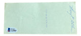 Edd Roush Cincinnati Reds Signed Bank Check #464 BAS - Sports Integrity